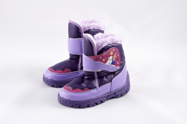 Obrázek Adast dětská obuv sněhule Fialové