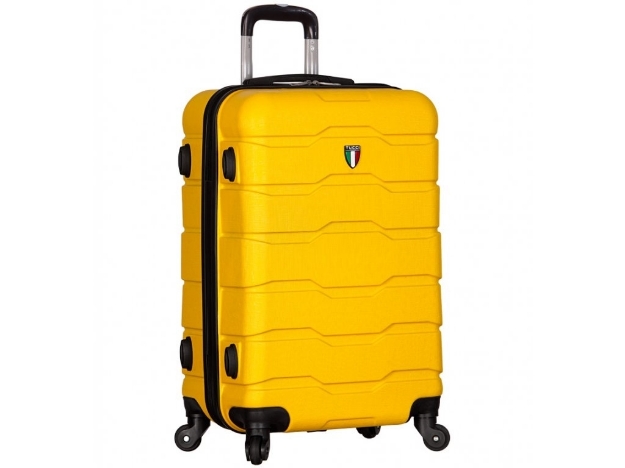 Obrázek Tucci T0103/3-M žlutý cestovní kufr