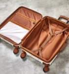 Obrázek ROCK TR-0219/3 ABS cream Sada cestovních kufrů krémová