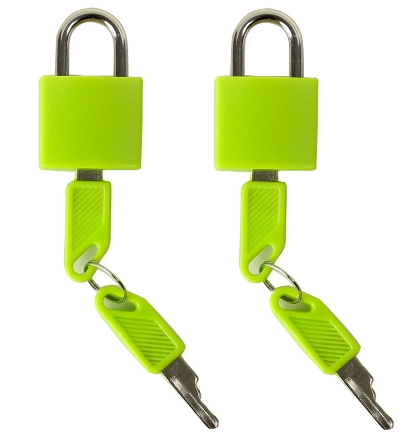 Zobrazit podrobnosti pro Bezpečnostní zámky na zavazadla ROCK 2ks TA-0009 - zelená Obrázek Bezpečnostní zámky na zavazadla ROCK 2ks TA-0009 - zelená