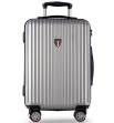 Obrázek Cestovní kufr TUCCI Banda T-0274/3-L ABS - stříbrná