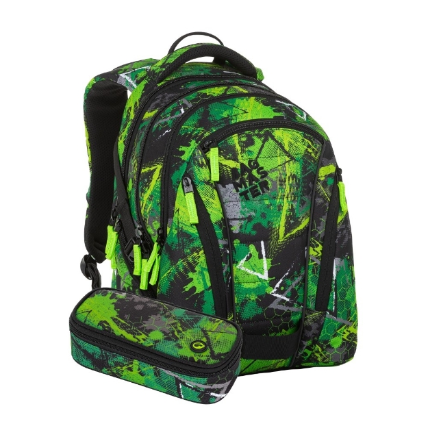 Obrázek Bagmaster BAG 23 A studentský set - zeleno černý