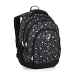 Obrázek Bagmaster SUPERNOVA 24 A studentský batoh – černo-bílý