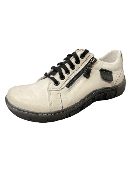 Obrázek Kacper 2-1286 bílé dámské polobotky