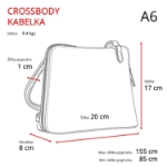 Obrázek LeSands 7723 kabelka bordo